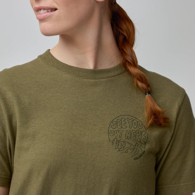 Hemp Blend Out Here T-Shirt W - Image 7