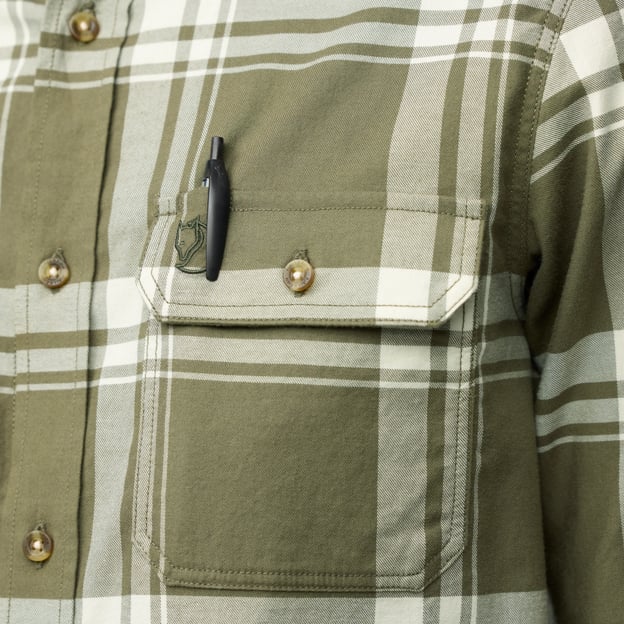 Övik Lite Flannel Shirt M - Image 13
